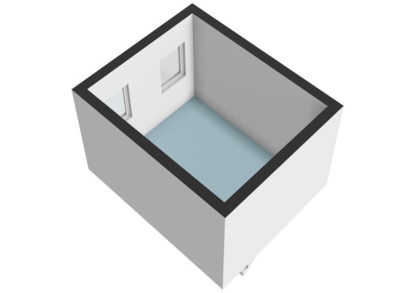 Floorplan - Breestraat 54F, 2311 CS Leiden